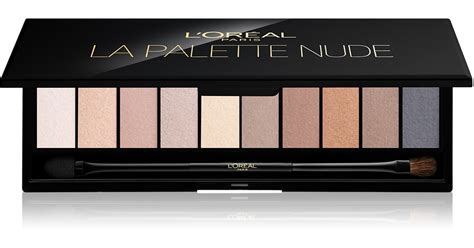 loréal paris color riche la palette nude paleta de sombras espelho e aplicador notino pt