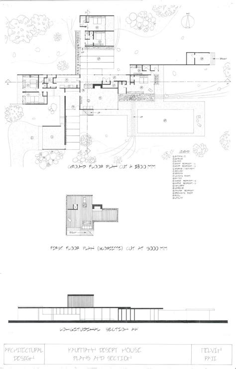 Kaufmann Desert House Desert House Plans House Plans Mid Century