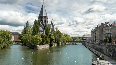 Bakgrunnsbilder Frankrike Temple Neuf Metz Tempel Elver X