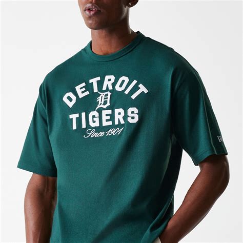 era mlb heritage os tee detroit tigers dark green headz