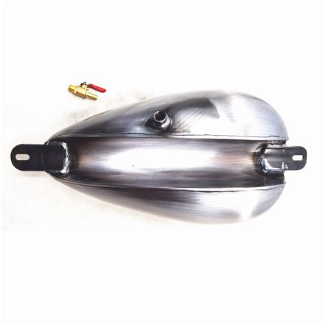 Motorcycle Petrol Gas Fuel Tank L With Cap Universal Fit For All