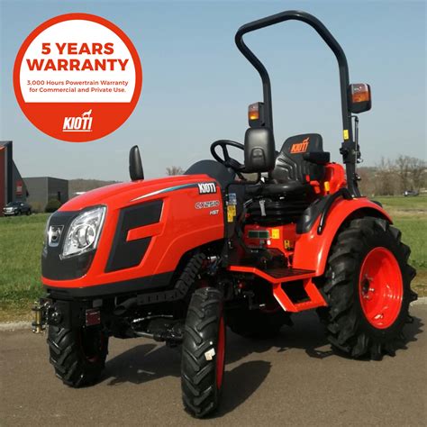 Technical Specifications and Data for Kioti CS2520 Tractor