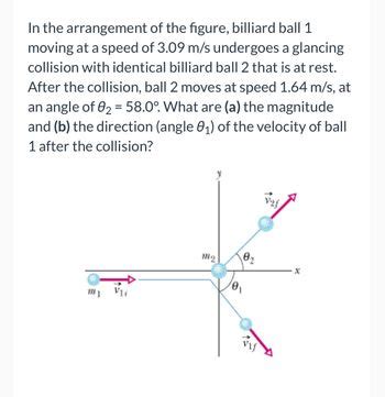 Answered In The Arrangement Of The Figure Billiard Ball 1 Moving At A