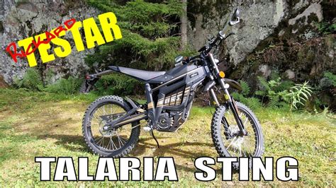 Testar Elektrisk Moped Talaria Sting Youtube