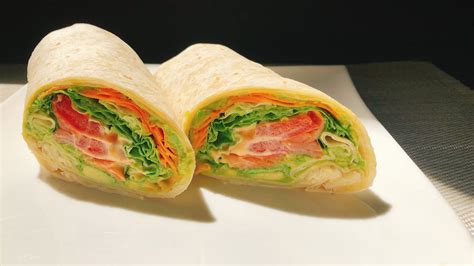 Smoked Salmon Wrap Healthy Recipe Tortillas Rolls With Smoked