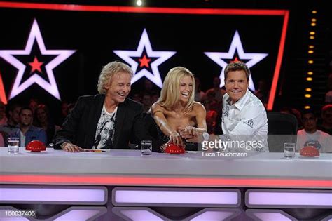 Das Supertalent Jury Photocall Stock Fotos Und Bilder Getty Images