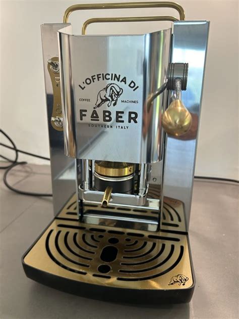 Faber Pro Deluxe Stainless Steel Gold Kaffeemaschine Kaufen Auf