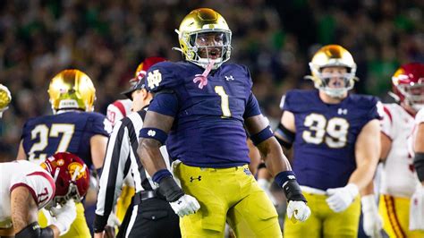 Notre Dame Vs Usc Score Takeaways Irish Defense Dismantles Trojans