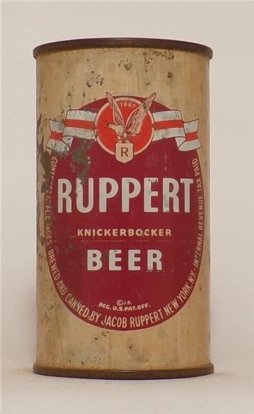 Lot Detail Ruppert Knickerbocker Beer Flat Top New York Ny