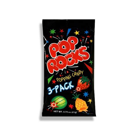 Pop Rocks Popping Candy 3-Pack | Exoticers