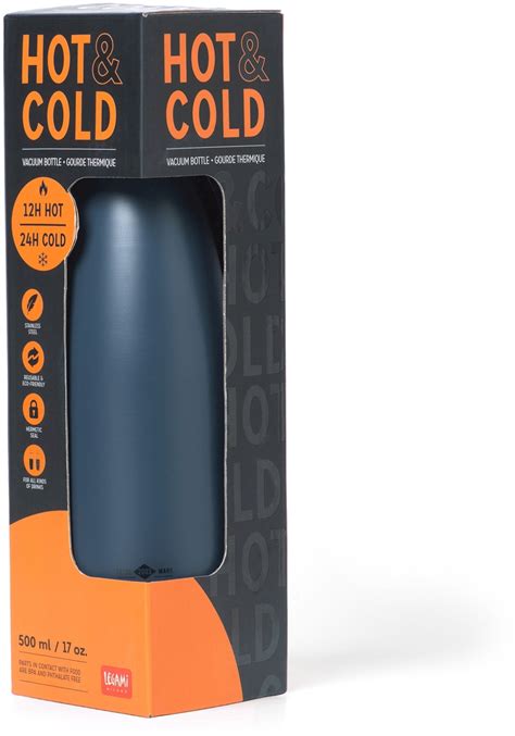 Termo láhev Legami Hot Cold Vacuum Bottle 500 ml Black Spot Shop