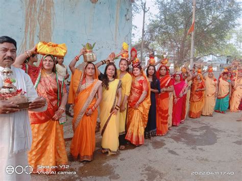 देवरी में कलश यात्रा के साथ कथा श्रीमद् भागवत कथा शुरू Katha Shrimad