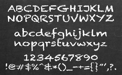 Chalkduster Font Free Download - Graphic Design Fonts