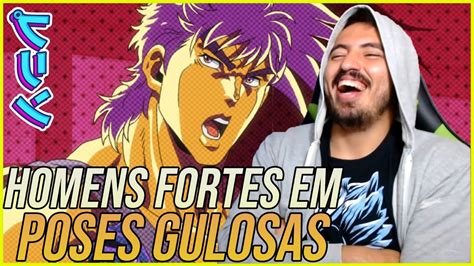 Homens Fortes Em Poses Gulosas A Tendencia De Batalha Parte