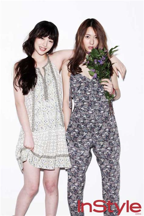 Picture Fxs Sulli And Krystal Model For Instyle Daily K Pop News