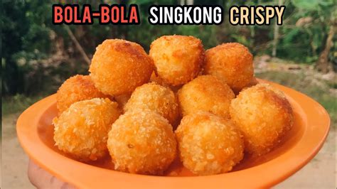 Bola Bola Singkong Crispy Olahan Dari Singkong 1 Youtube