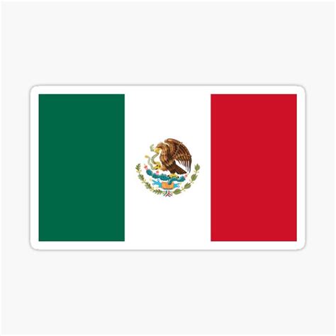 "Flag of Mexico " Sticker for Sale by blakcirclegirl | Redbubble