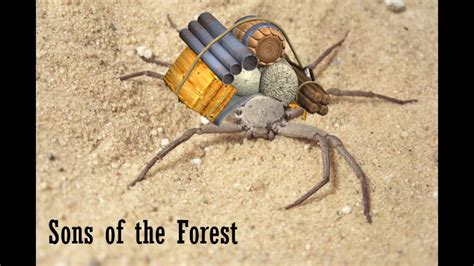 Pack Spider In Sons Of The Forest Youtube