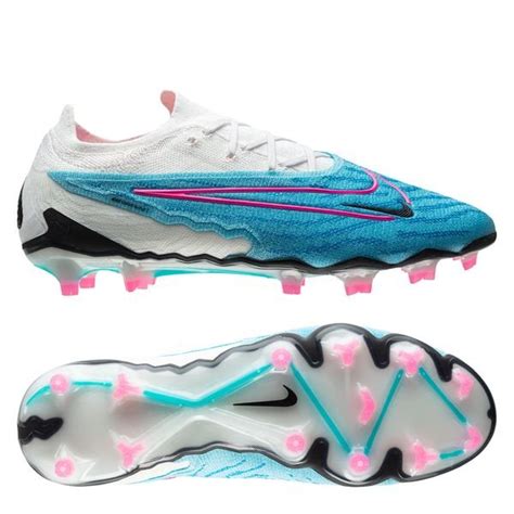 Nike Phantom GX Elite FG Blast Baltic Blue Pink Blast Biały Laser