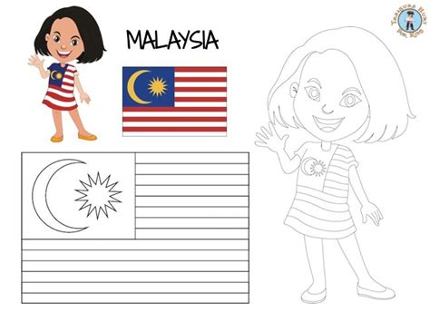 Colouring Malaysia Step By Step Nbkomputer