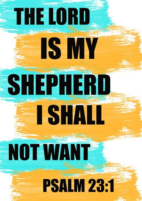 The Lord Is My Shepherd Psalm 23