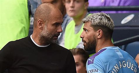 Pep Guardiolas Brutal Sergio Aguero Remark Explains Why Man City Star