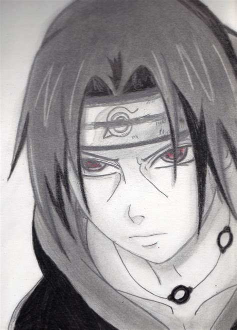 Itachi Uchiha Pencil Drawing - bestpencildrawing