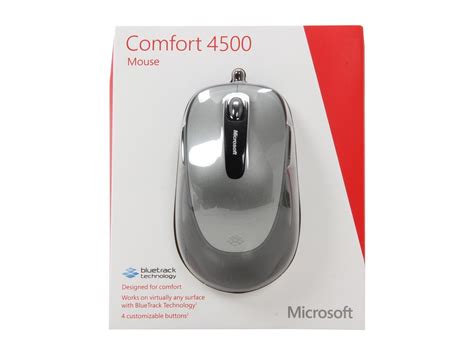 Microsoft Comfort Mouse 4500 Lochness Gray Newegg