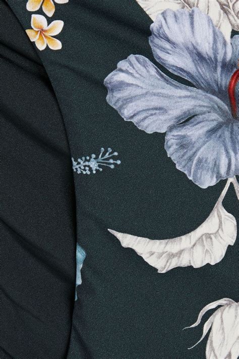 Onia Ashley Floral Print Low Rise Bikini Briefs The Outnet