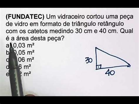 Questão de Geometria Plana YouTube