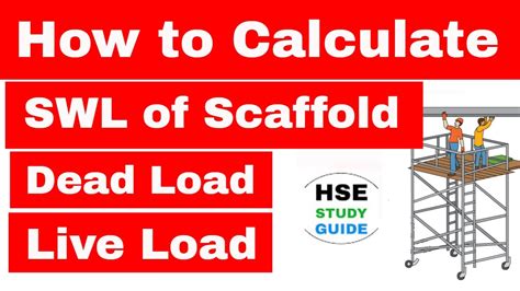 Scaffold Load Chart