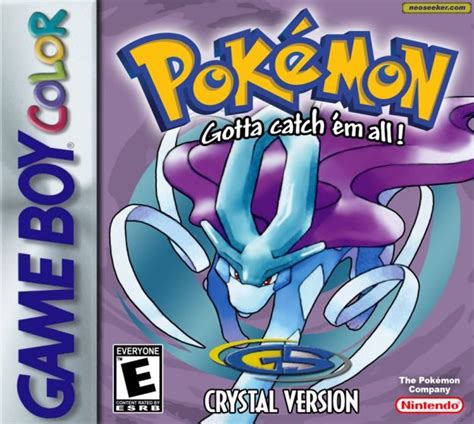 Pokémon Crystal GBC Front cover