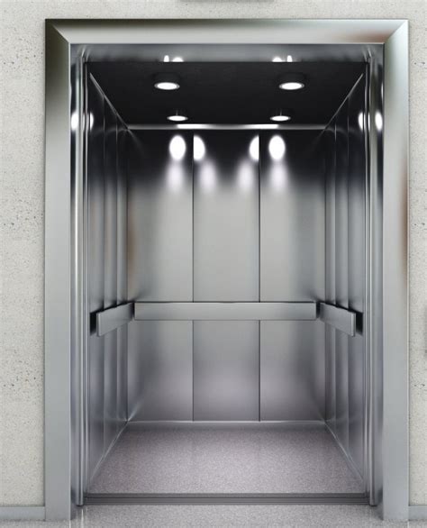 Metal Finish Stainless Steel Ss Elevator Cabin For Commercial