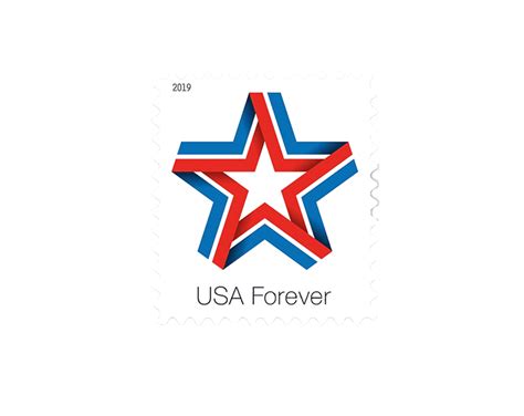 Star Ribbon 2019 Usps Stamps All Brand New Forever Stamps Bouteeq