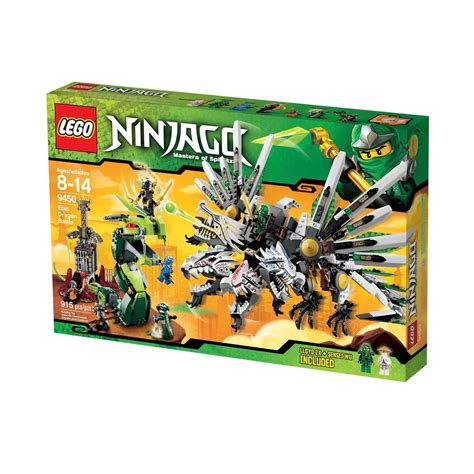 Lego Building Toys New Sealed Lego 9450 Ninjago Epic Dragon Battle Set