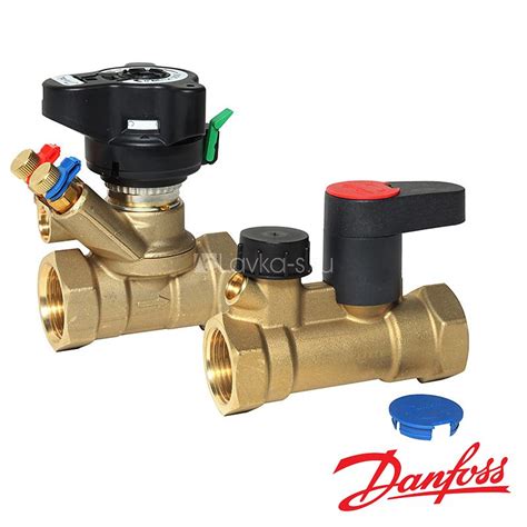 Комплект балансировочного клапана Danfoss MSV-BD и клапана MSV-S Ду40