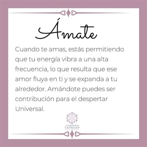 An Image With The Words Amate Written In Spanish