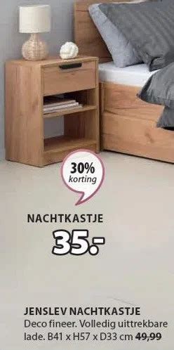 Jenslev Nachtkastje Aanbieding Bij Jysk