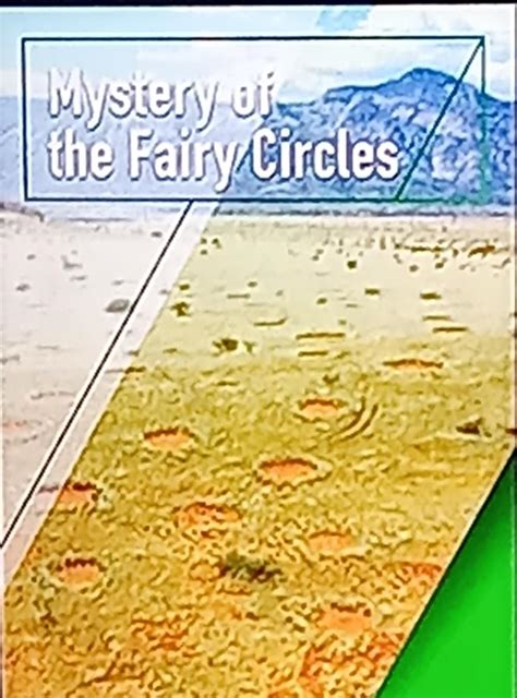 Mystery Of The Fairy Circles 2011 Imdb