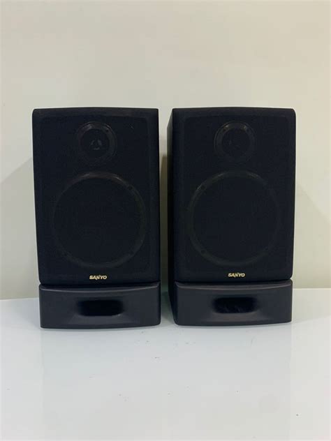 Sanyo Bookshelf Speaker Audio Soundbars Speakers And Amplifiers On