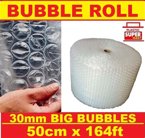 Bubble Roll Air Cushion Wrap Big Bubbles 30mm : Plasticsupermart Singapore