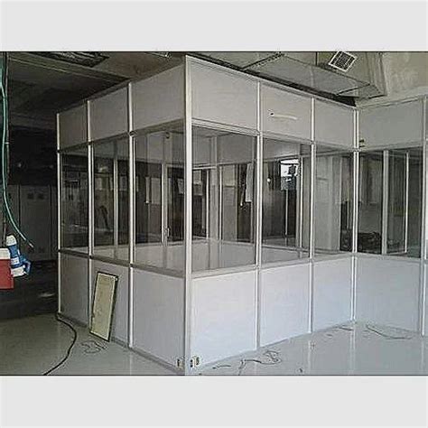 White Aluminum Office Partition Thickness 5 Mm At Rs 240 Square Feet In Jammu