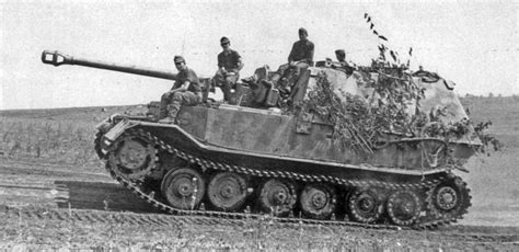 World War 2 In Photos — German Ferdinand Self Propelled Gun At The