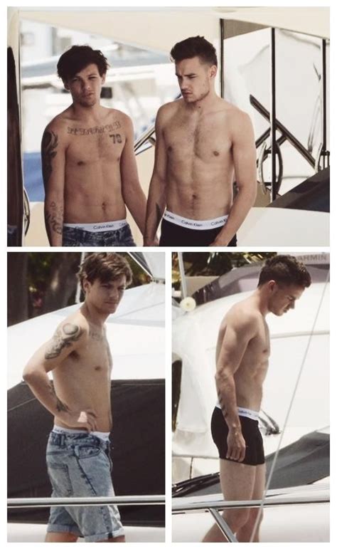 Louis Tomlinson Liam Payne One Direction Shirtless One Direction