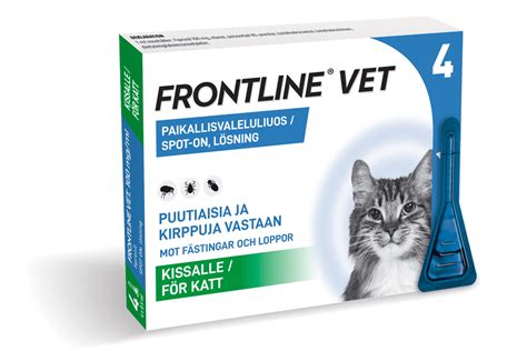 Frontline® Vet 100 mg/ml paikallisvaleluliuos 4 x 0,5 ml - Vetcare ...