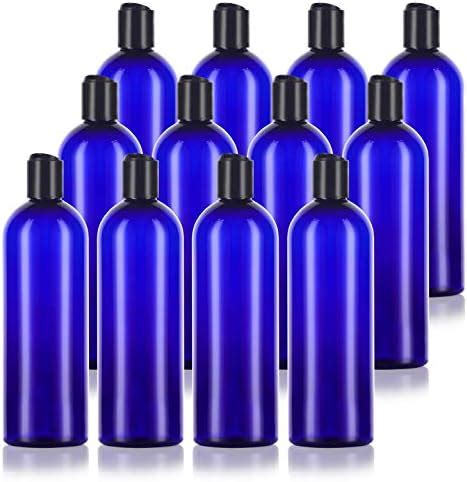 Amazon Juvitus Oz Ml Cobalt Blue Slim Pet Plastic Bottles