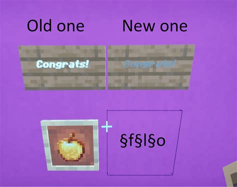 Sign text color isn't the same (Bedrock) : Minecraft