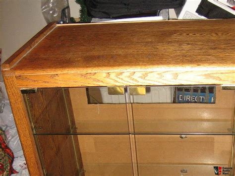 Solid Oak Stereo Cabinet Photo 127716 Canuck Audio Mart