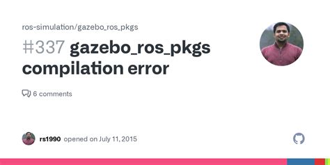 gazebo_ros_pkgs compilation error · Issue #337 · ros-simulation/gazebo ...