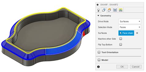 Swarf 5 Axis Toolpath Reference